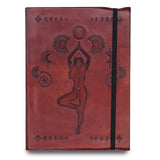Small Notebook with strap - Cosmic Goddess