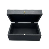 Vintage Deco - Multi Purpose Box - 22x12x10cm - Black Swirls