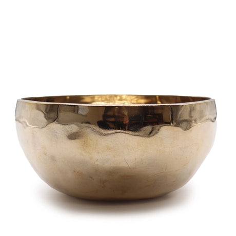 Extra Large Shining Bell-Metal Handmade Singing Bowl (approx 1500g) - 21cm