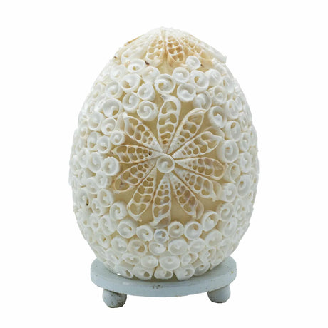 Boho Sea Shell Lamp - Cut Art Shell Oval - 15cm