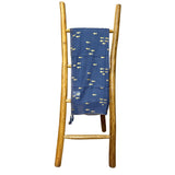Nomad Sari Pareo  Sea Blue & Gold Fish Print