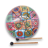 Med Hapi Drum Multi Coloured - 17x13cm