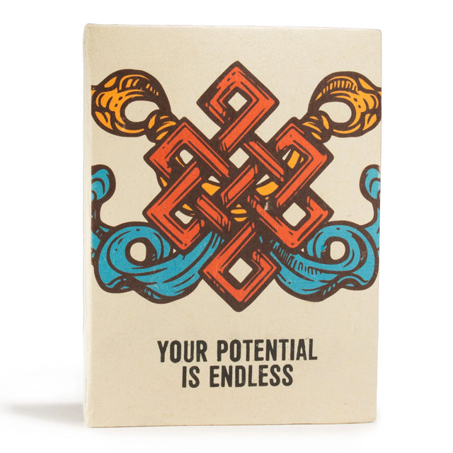 Lokta Inspiration Notebook  Your Potential  Large (21x15cm)  45 Leaves  Includes Bookmark