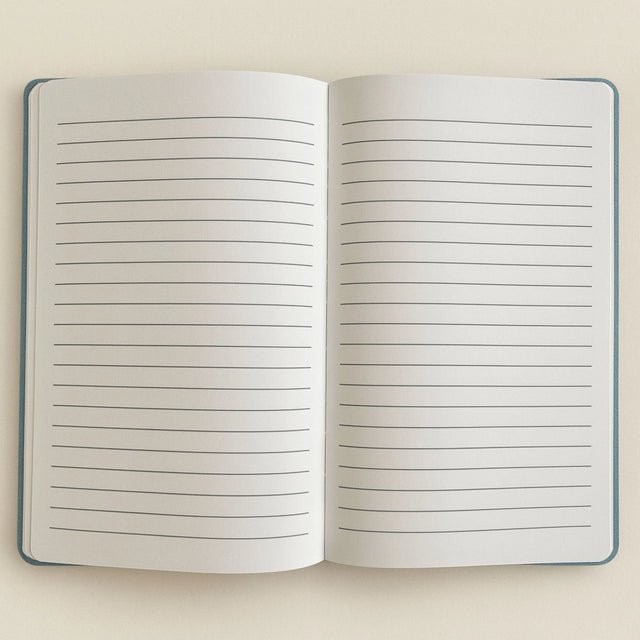 Dark Blue Velvet Notebook - 80 pages - Stay Wild Moon Child