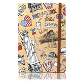 Cool A5 Notebook - Assorted Designs - Travel