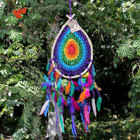 Bali Dream Catchers - Large Multi Teardrop