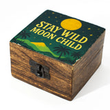 Small Enamelled Box - Stay Wild Moon Child