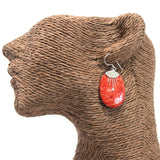 925 Silver Earrings - Oval Dcor