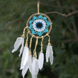 Pastel Blue Macram Dream Catcher 12cm (asst colours)