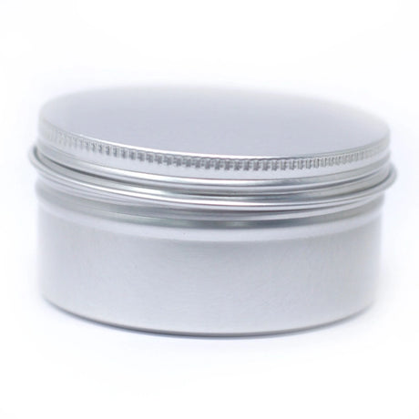 Aluminium Tin Box Round with Screw Top - 70x35mm