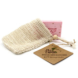 Nature Soap Bag - Washed Jute
