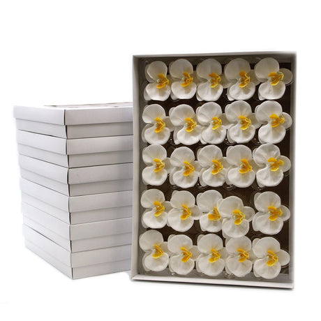 Craft Soap Flower - Paeonia - White