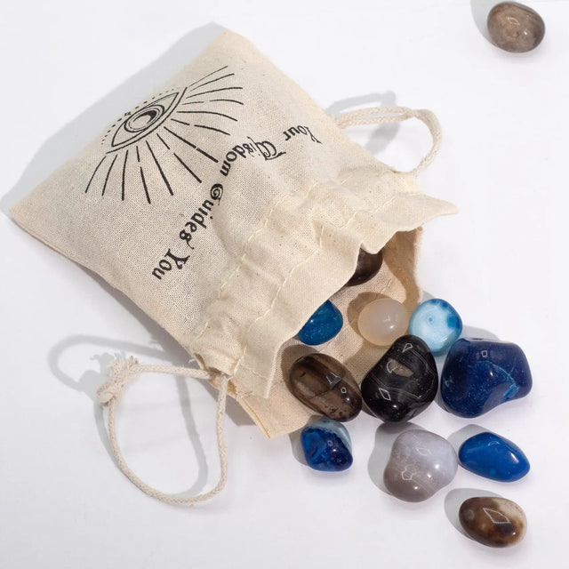 Bulk Mixed Agate - 1kg (aprox. 70 stones)