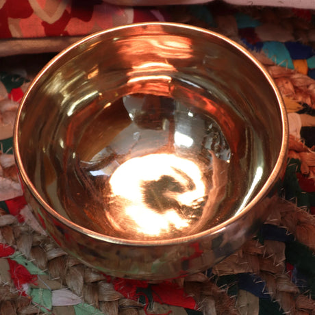 Large Chaken Handmade Singing Bowl (approx 800g) - 17cm