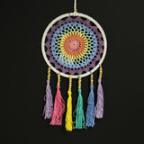Small Dreamcatcher (22x56cm) - Pastel Rainbow