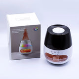 Salt Stone Flame Effect Aroma Diffuser  - White USB - Colour Change and Timer