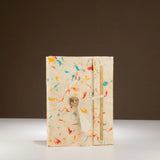Lokta Mixed Colour Cotton Notebook  Medium (15x12cm)  45 Leaves