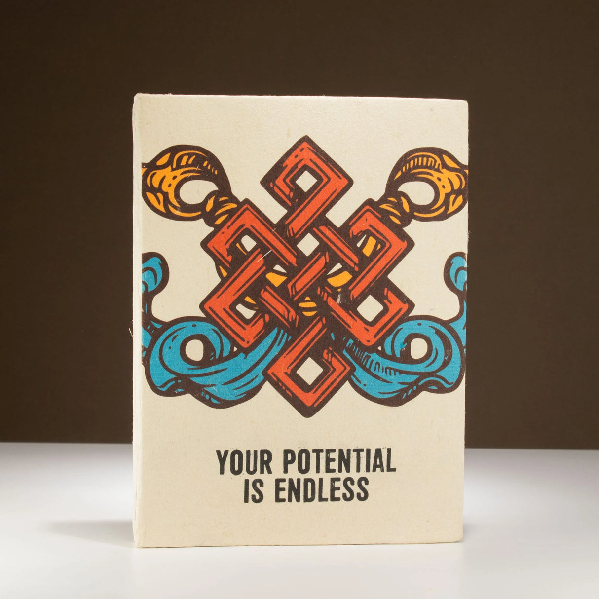 Lokta Inspiration Notebook  Your Potential  Large (21x15cm)  45 Leaves  Includes Bookmark
