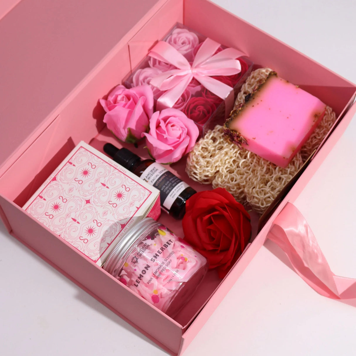 Flat Pack Gift Box - Large  (28.2x20.2x9.2cm) - Baby Blue