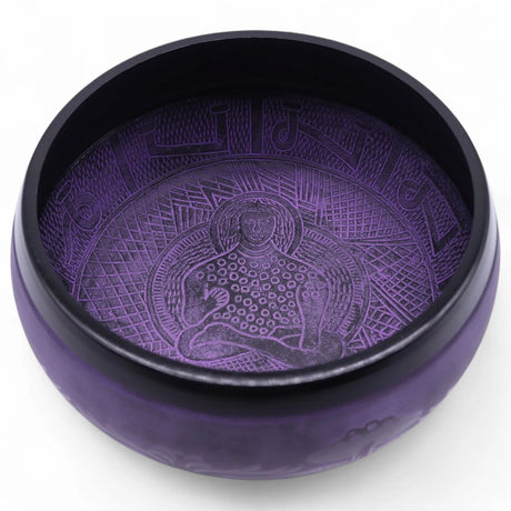 Extra Loud - Mushroom Singing Bowl - Purple Haze (23x10.5cm, 1.3kg)