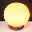 Salt Lamp Ball - Big Wooden Base