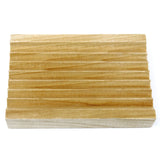 Hemu Wood Soap Dish - Groovy