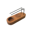 Small Palo Santo Heater - Teak Wood - Mandala Design