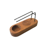 Small Palo Santo Heater - Teak Wood - Mandala Design