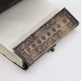 Two Dragons- Esoteric Notebook - Antique Grey - 200 pages  Stich Edge- 17.5x12.5x3cm