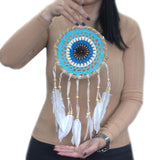 Pastel Pink Macram Dream Catcher 16cm (asst colours)