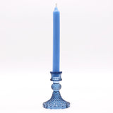 Vintage Dinner Candle Holder - Royal Blue