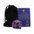 Gemstone Lrg Skull - Amethyst