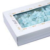 Craft Soap Flowers - Hyacinth Bean - Baby Blue