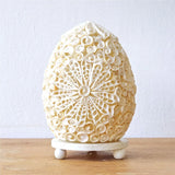 Boho Sea Shell Lamp - Cut Art Shell Oval - 15cm