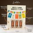 Lokta Inspiration Notebook  Write It Down  Large (21x15cm)  45 Leaves  Includes Bookmark