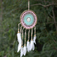 Pastel Pink Macram Dream Catcher 16cm (asst colours)