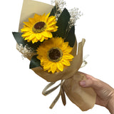 Soap Flower - Two Sunflower Bouquet
