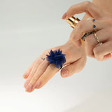 Fragrance Chiffon Diffuser Rings - Navy Blue
