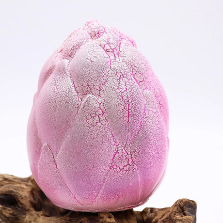 DriftGlow Lamp Crackle Lotus Flower Shade - Purple