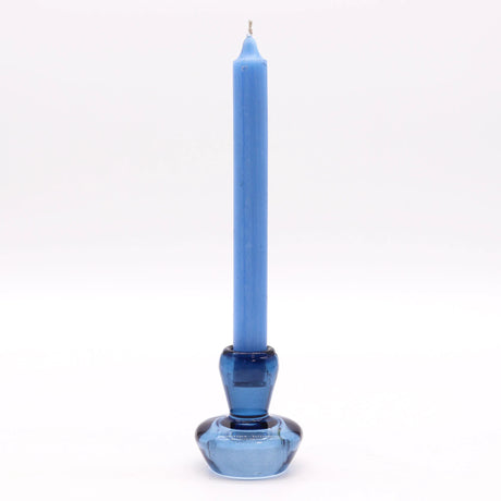 Mushroom Flip Dinner Candle / Tealight Holder - Royal Blue