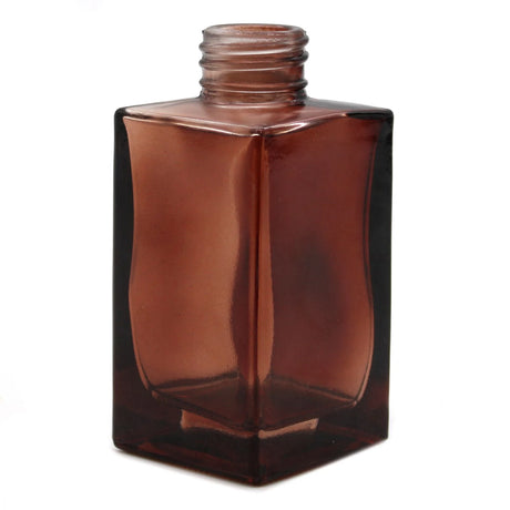 100 ml Square Long Reed Diffuser Bottlle - Amber
