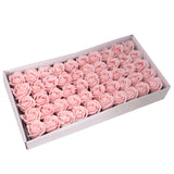 Craft Soap Flowers - Med Rose - Pink