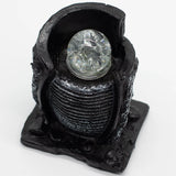 Tabletop Water Feature -15x13x20cm - Water Pot & Crystal Ball