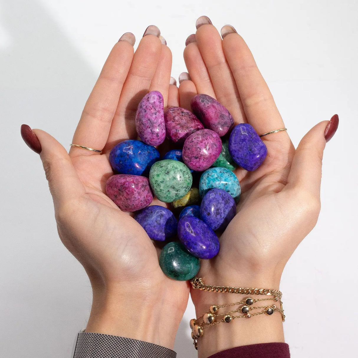 Bulk Treated Indian Dalmation- 1kg (aprox. 70 stones)