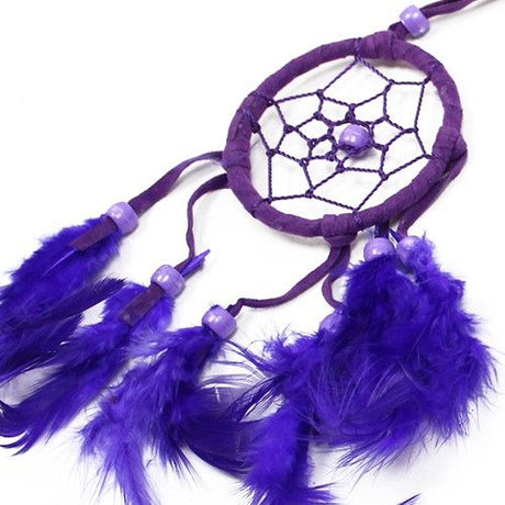 Bali Dreamcatchers - Small Round - Turq/Pink/Purp