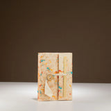 Lokta Mixed Colour Cotton Notebook  Mini (12x8cm)  40 Leaves
