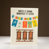 Lokta Inspiration Notebook  Write It Down  Large (21x15cm)  45 Leaves  Includes Bookmark