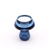 Mushroom Flip Dinner Candle / Tealight Holder - Royal Blue