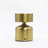 Touch Lamp - Flat Mushroom Bronze- USB (C) - Rechargable  (400 Watt)