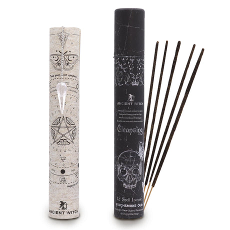 Ancient Witch Spell Incense - Cleansing - Rock Crystal Pendulum